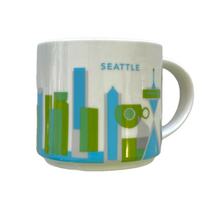 Starbucks Seattle Washington City You Are Here Collection Ceramic Mug 2015
